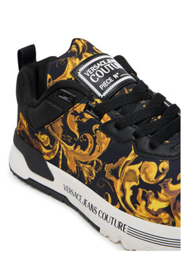 Versace Jeans Couture Sneakersy 79YA3SA1 ZSD05 G89 Kolorowy. Materiał: materiał. Wzór: kolorowy
