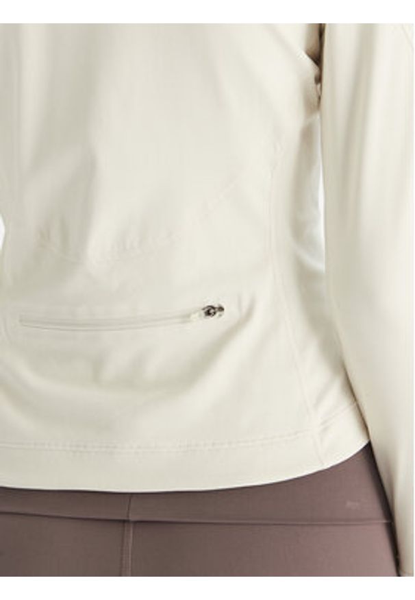 Adidas by Stella McCartney - adidas by Stella McCartney Koszulka techniczna Training Midlayer JM1397 Beżowy Slim Fit. Kolor: beżowy. Materiał: syntetyk