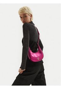 Pinko - PINKO Torebka Brioche Hobo Mini AI 24-25 PLTT 101433 A204 Różowy. Kolor: różowy. Materiał: skórzane