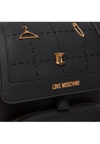 Love Moschino - LOVE MOSCHINO Plecak JC4067PP1LLI0000 Czarny. Kolor: czarny. Materiał: skóra #3