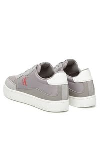 Calvin Klein Jeans Sneakersy Classic Cupsole Mg Nylon Mix YM0YM01304 Szary. Kolor: szary. Materiał: skóra #4