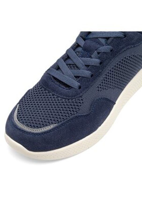 Sprandi Sneakersy COMFORT MP40-21087Y Granatowy. Kolor: niebieski. Materiał: materiał