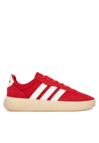 Adidas - adidas Sneakersy Barreda Decode JR3517 Czerwony. Kolor: czerwony. Materiał: skóra