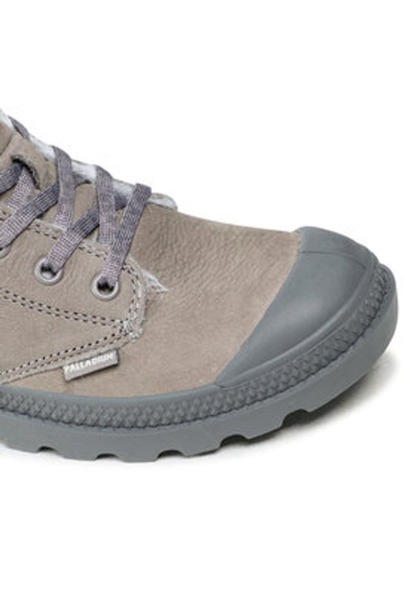 Palladium Trapery Pampa Hi Zip Wl 95982-055-M Szary. Kolor: szary. Materiał: skóra, nubuk