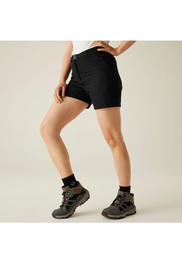 DARE 2B - Damskie spodenki Melodic Pro. Kolor: czarny. Materiał: poliester. Sport: turystyka piesza