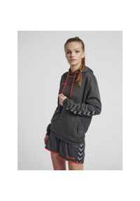 Bluza damska z kapturem Hummel hmlAUTHENTIC Poly. Typ kołnierza: kaptur. Kolor: szary. Sport: fitness