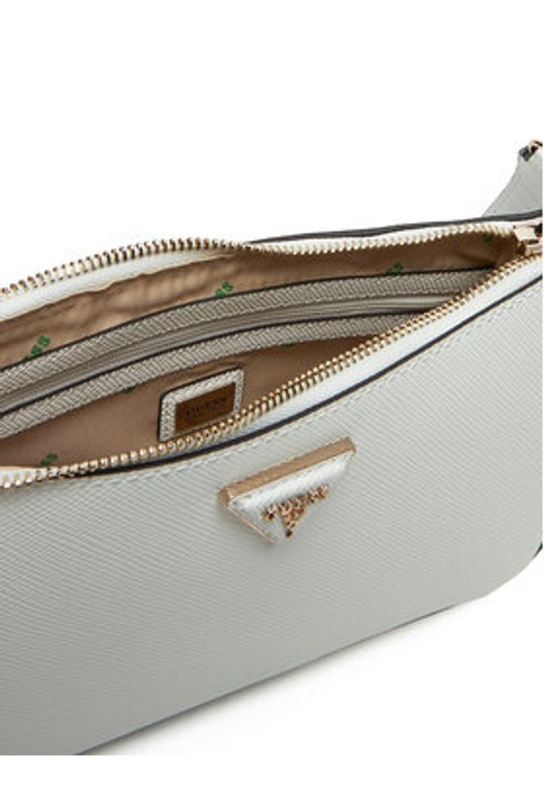 Guess Torebka HWEZG9 52317 Biały. Kolor: biały. Materiał: skórzane