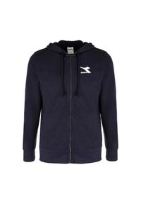 Diadora - Bluza męska DIADORA HOODIE FZ SWEAT CORE. Kolor: czarny