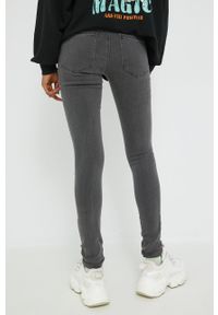only - Only jeansy damskie medium waist. Kolor: szary #3