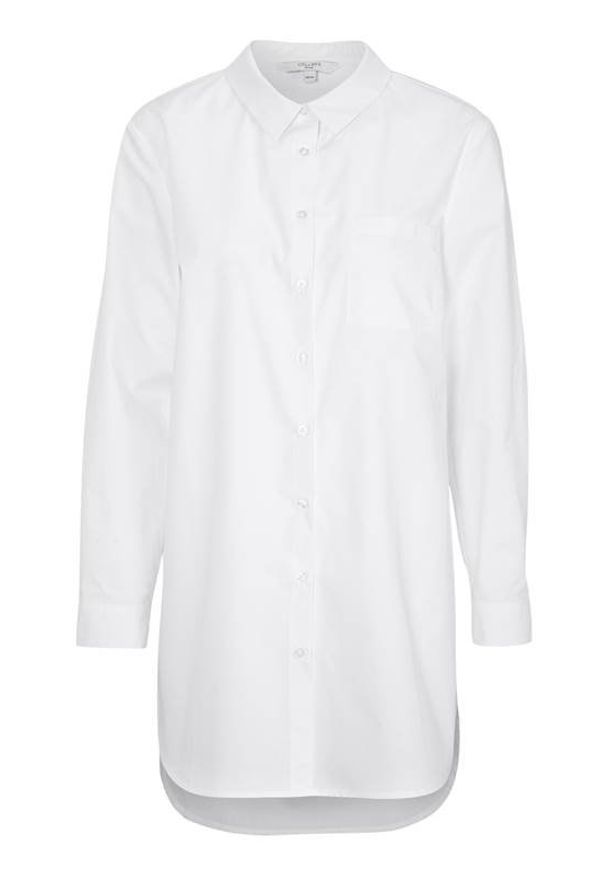 Cellbes Długa koszula z bio bawełny biały female biały 38/40. Kolor: biały. Materiał: bawełna. Długość: długie