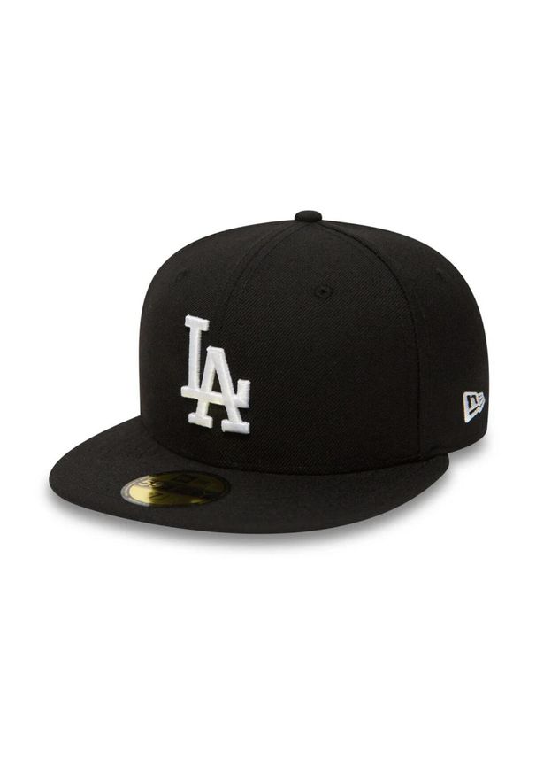 Czapka z daszkiem New Era 59FIFTY Los Angeles Dodgers Essential 10047495. Kolor: czarny. Styl: sportowy