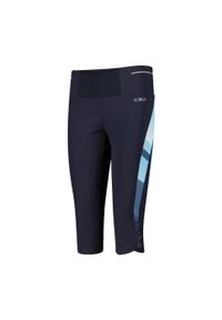 Legging kobieta CMP 3/4. Kolor: niebieski