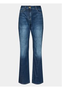 Elisabetta Franchi Jeansy PJ-47I-41E2-V320 Niebieski Straight Fit. Kolor: niebieski #4