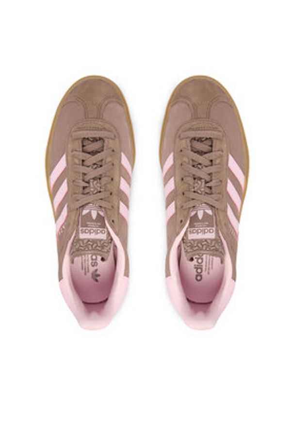 Adidas - adidas Sneakersy Gazelle Bold JQ6436 Brązowy. Kolor: brązowy. Materiał: skóra, zamsz. Model: Adidas Gazelle