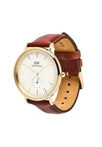 Daniel Wellington Zegarek Classic St Mawes DW00100869 Brązowy. Kolor: brązowy. Materiał: skóra #6