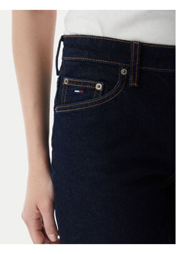 Tommy Jeans Jeansy Sophie DW0DW23584 Granatowy Straight Fit. Kolor: niebieski