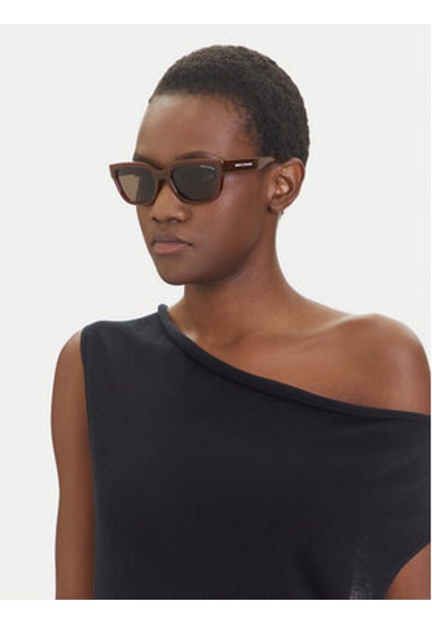 Armani Exchange Okulary przeciwsłoneczne 0AX4155SU 837373 Brązowy. Kolor: brązowy