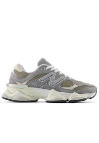 Buty New Balance U9060LBA - szare. Kolor: szary. Materiał: skóra, guma, zamsz, materiał. Szerokość cholewki: normalna. Sport: turystyka piesza