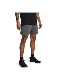 Spodenki męskie Under Armour Tech™ Vent. Kolor: szary. Materiał: materiał. Sport: fitness #1