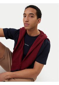 Nautica T-Shirt NCC04498 Granatowy Regular Fit. Kolor: niebieski. Materiał: bawełna #4