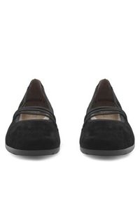 Rieker Półbuty L9369-00 Czarny. Kolor: czarny. Materiał: nubuk, skóra #5