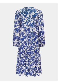 only - ONLY Sukienka koszulowa Milana 15308233 Granatowy Loose Fit. Kolor: niebieski. Materiał: wiskoza. Typ sukienki: koszulowe #7