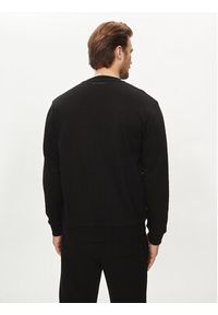 Karl Lagerfeld - KARL LAGERFELD Bluza 705063 542941 Czarny Regular Fit. Typ kołnierza: dekolt w karo. Kolor: czarny. Materiał: bawełna