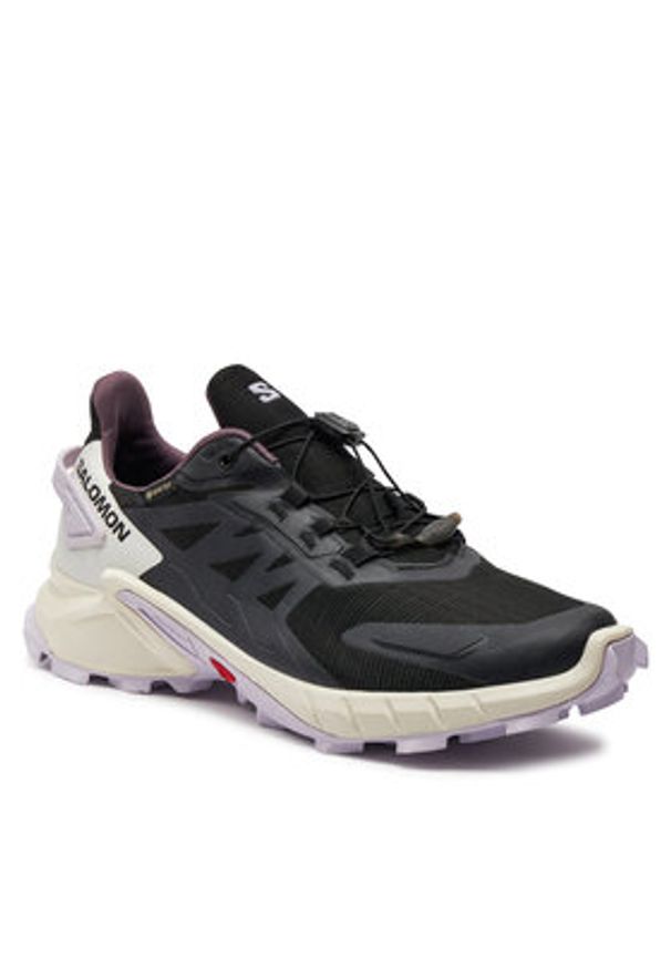 salomon - Salomon Buty do biegania Supercross 4 Gore-Tex L47461800 Czarny. Kolor: czarny. Materiał: materiał. Technologia: Gore-Tex