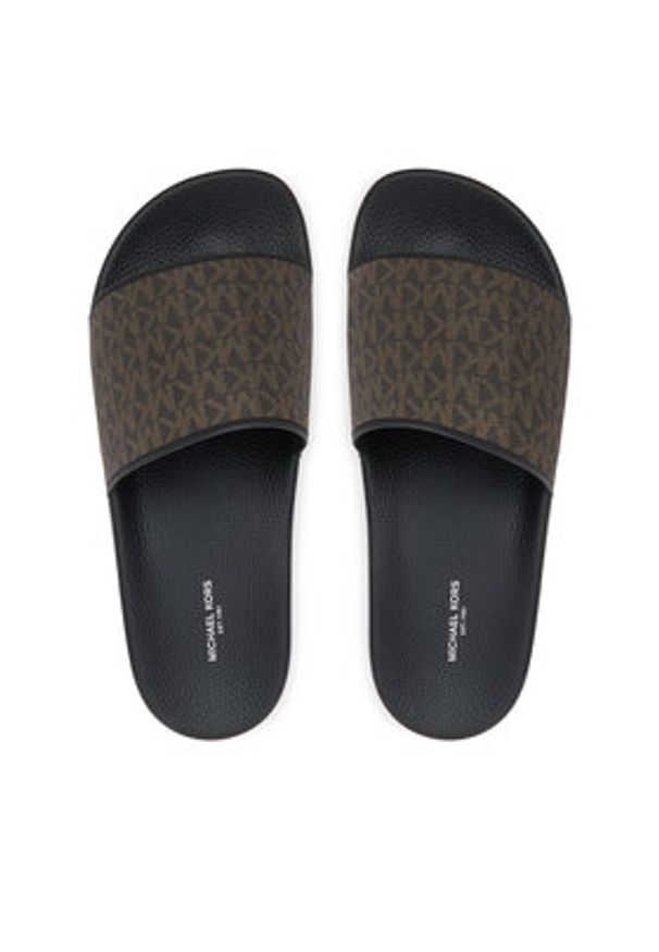 MICHAEL Michael Kors Klapki 42R0JSFA3Q Brązowy. Kolor: brązowy. Materiał: syntetyk