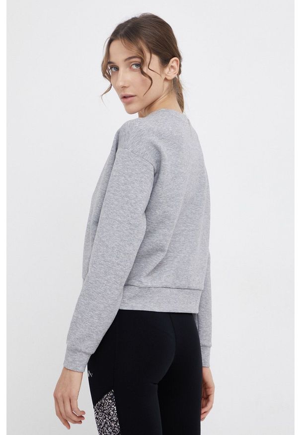 Only Play - Bluza. Kolor: szary. Długość rękawa: długi rękaw. Długość: długie