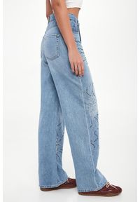 Liu Jo - Jeansy damskie z kryształkami LIU JO #3