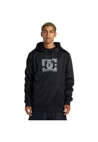 Bluza z kapturem DC Shoes SNOWSTAR - TECHNICAL FLEECE, Mężczyźni. Typ kołnierza: kaptur. Kolor: czarny. Materiał: poliester, materiał