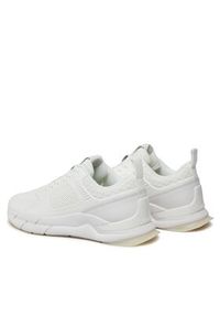 Calvin Klein Sneakersy Lace Up Runner - Caged HW0HW01996 Biały. Kolor: biały