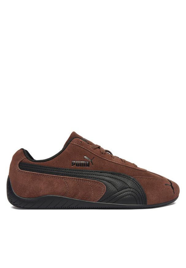 Puma Sneakersy Speedcat 406329 82 Brązowy. Kolor: brązowy. Materiał: zamsz, skóra