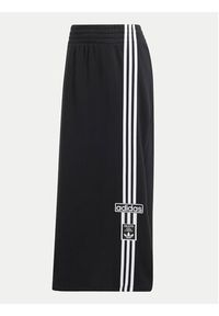 Adidas - adidas Spódnica maxi Adibreak JC8538 Czarny Regular Fit. Kolor: czarny. Materiał: bawełna #4
