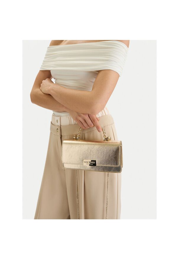 Torebka Nine West. Kolor: złoty