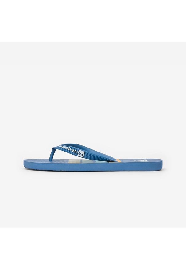 Japonki męskie Quiksilver Ocean Explorer. Kolor: niebieski. Materiał: kauczuk, syntetyk