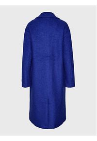 Vero Moda Płaszcz wełniany Mabel 10271371 Granatowy Regular Fit. Kolor: niebieski. Materiał: syntetyk #6