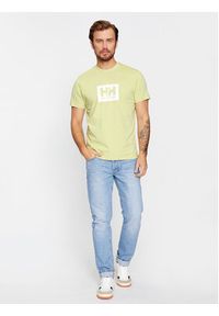 Helly Hansen T-Shirt Box 53285 Zielony Regular Fit. Kolor: zielony. Materiał: bawełna #4