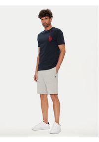 U.S. Polo Assn. Szorty sportowe MUP3354 Szary Regular Fit. Kolor: szary. Materiał: bawełna. Styl: sportowy #4
