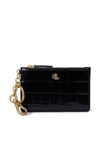 Lauren Ralph Lauren - LAUREN RALPH LAUREN Bilonówka 432979863005 Czarny. Kolor: czarny. Materiał: skóra #1