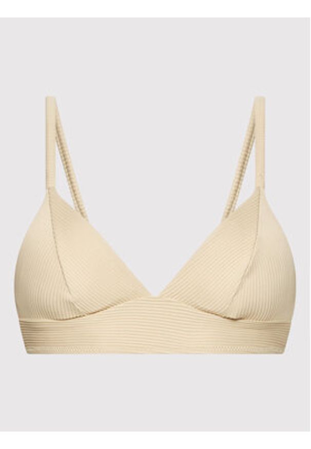 Etam Góra od bikini Taylor 6534377 Beżowy. Kolor: beżowy. Materiał: syntetyk