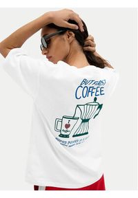 JJXX T-Shirt Nina 12273776 Biały Loose Fit. Kolor: biały. Materiał: bawełna #8