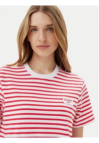 JOOP! Jeans T-Shirt Teele 30046131 Czerwony Regular Fit. Kolor: czerwony. Materiał: bawełna