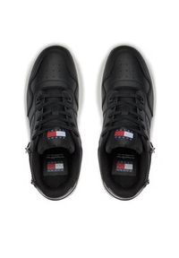 Tommy Jeans Sneakersy Tjw Retro Basket Flatform Charm EN0EN02421 Czarny. Kolor: czarny. Materiał: skóra #5
