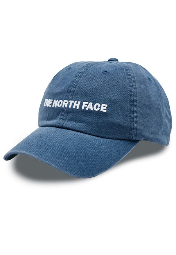 The North Face Czapka z daszkiem Horizontal Embro NF0A5FY1HDC1 Granatowy. Kolor: niebieski. Materiał: materiał, bawełna