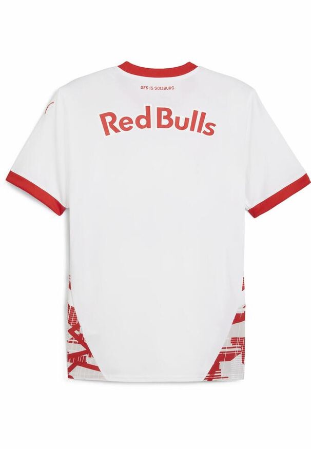 Puma - Męska koszulka domowa FC Red Bull Salzburg 24/25 PUMA White Red. Kolor: biały, czerwony, wielokolorowy