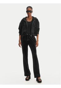 Juicy Couture Spodnie dresowe Tina JCWBJ126327 Czarny Straight Leg. Kolor: czarny. Materiał: syntetyk #5