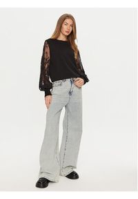 ViCOLO Sweter 77064S Czarny Regular Fit. Kolor: czarny. Materiał: syntetyk #4