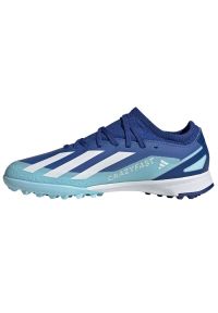 Adidas - Buty piłkarskie adidas X Crazyfast.3 Tf Jr IE1569 niebieskie. Zapięcie: sznurówki. Kolor: niebieski. Materiał: guma, syntetyk. Sport: piłka nożna #3
